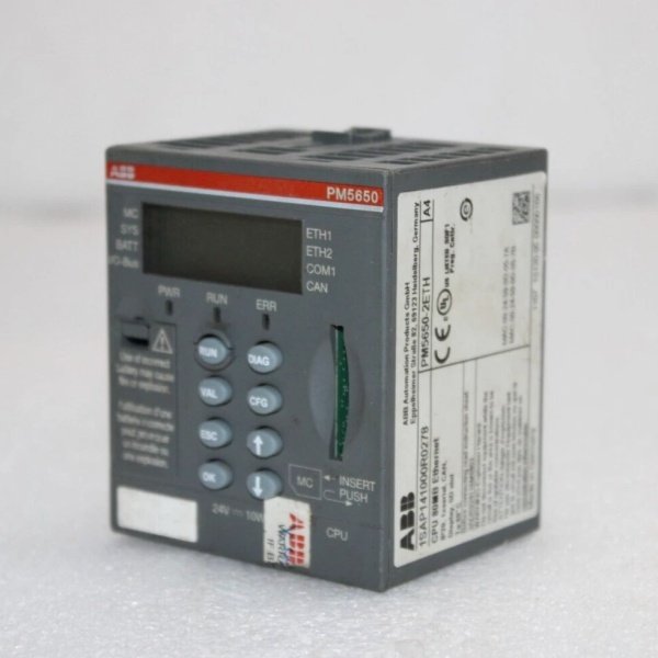 ABB PM5650-2ETH 1SAP141000R0278 High-Performance Controller