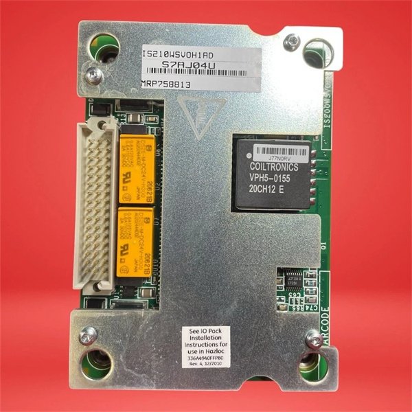 General Electric IS210WSVOH1A Servo Valve Control I/O Module
