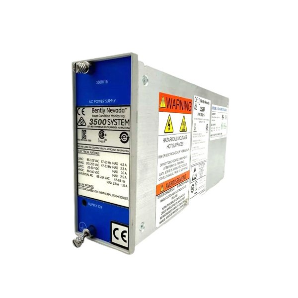 Bently Nevada 3500/15 114M5330-01 Low voltage DC Power Supply