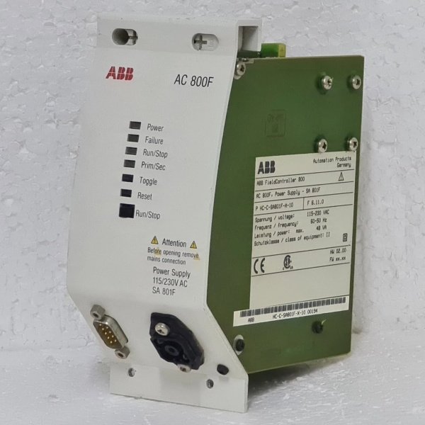 ABB SA801F 24VDC High-Availability Power Module