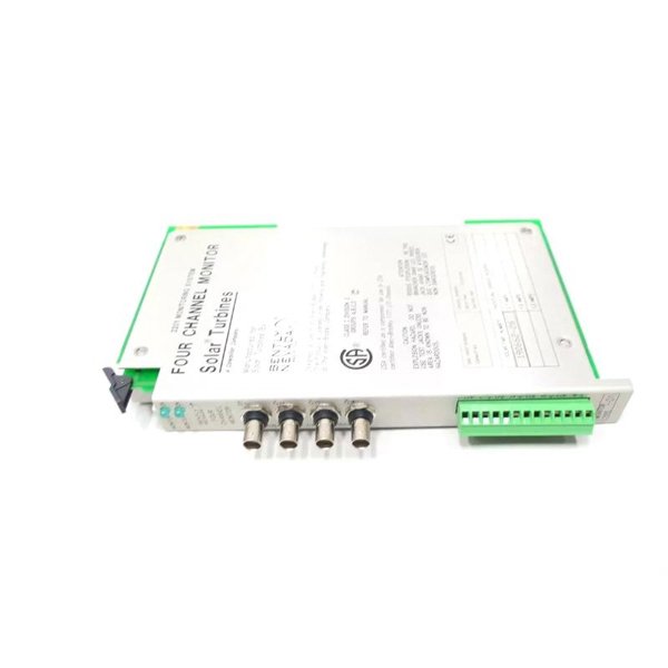 Bently Nevada 132417-01 190662-26 4 Channel Monitor Solar Turbines