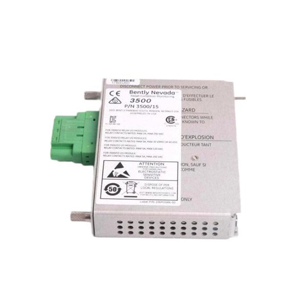 Bently Nevada 3500/15 133300-01 Low Voltage DC Power Input Module