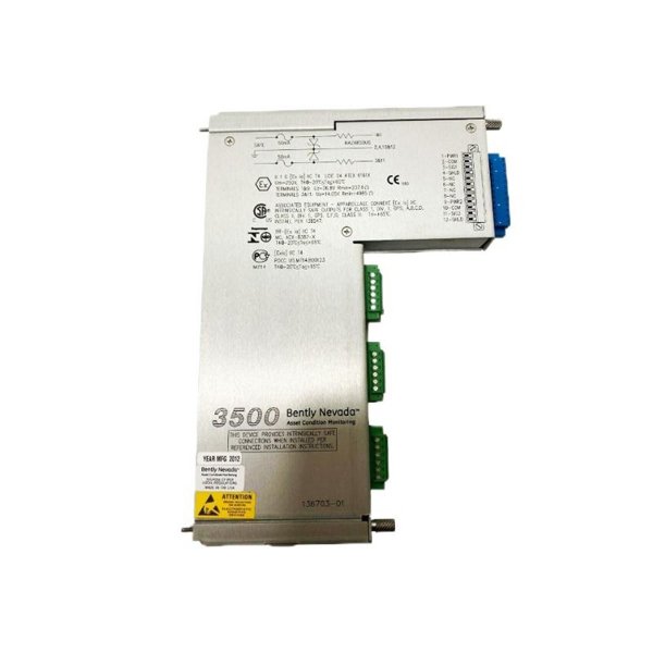 Bently Nevada 3500/50-04-00 136703-01 Tachometer Module