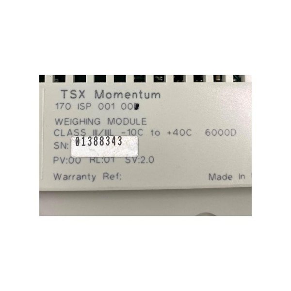 Schneider 170ISP00100 Momentum Weighing Module