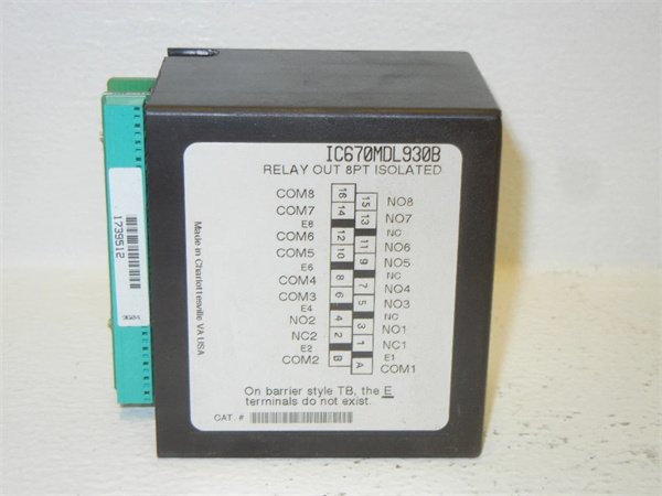 General Electric IC670MDL930J Discrete Output Module