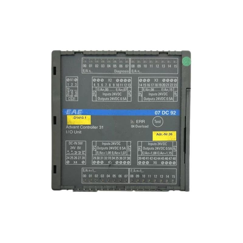 ABB 07DC92 GJR5252200R0101 Digital Input/Output Modules