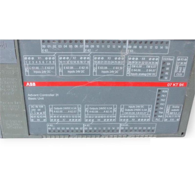 ABB 07KT94 GJR5252100R0201 Advant Controller
