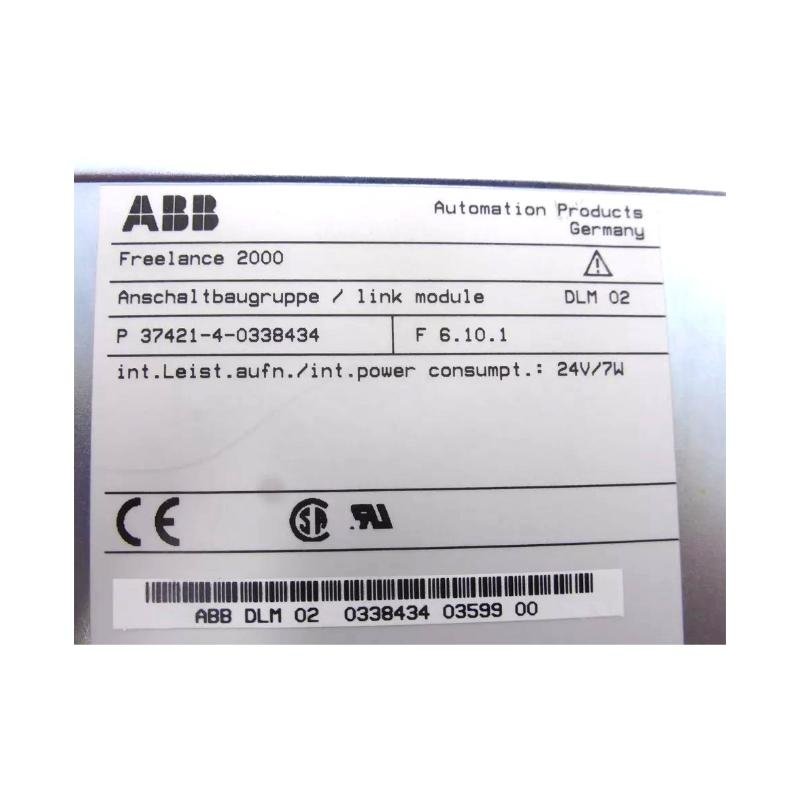 ABB DLM02 P-37421-4-0338434 link Module