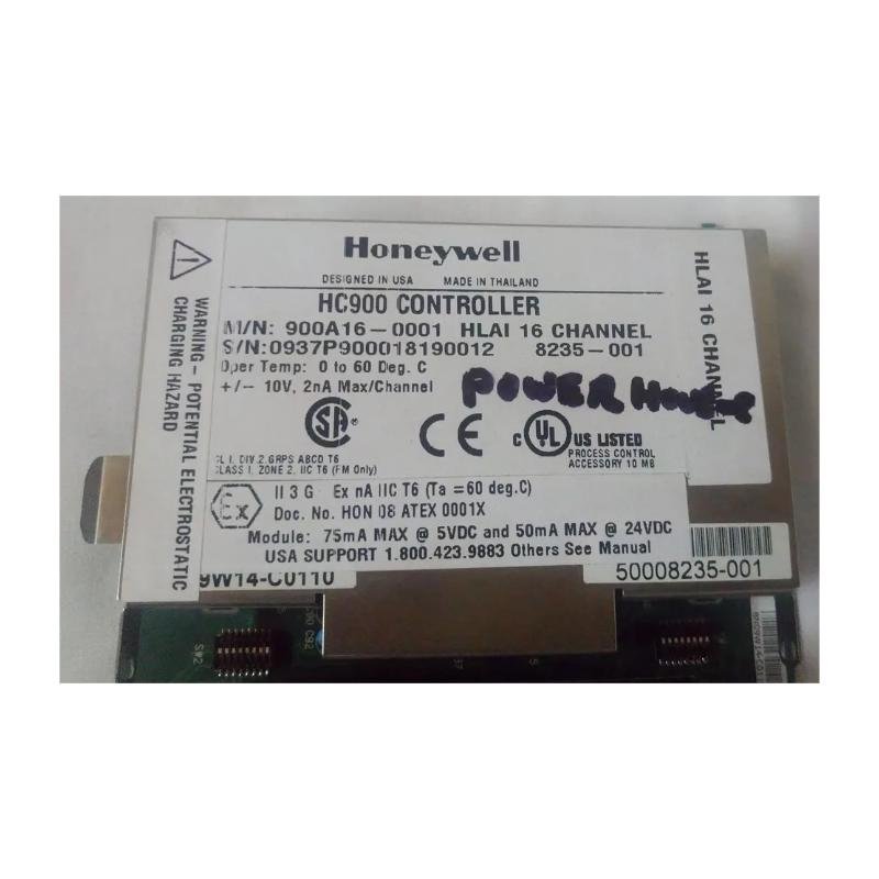 Honeywell 900A16-0001 HC900 High Level Analog Input Module