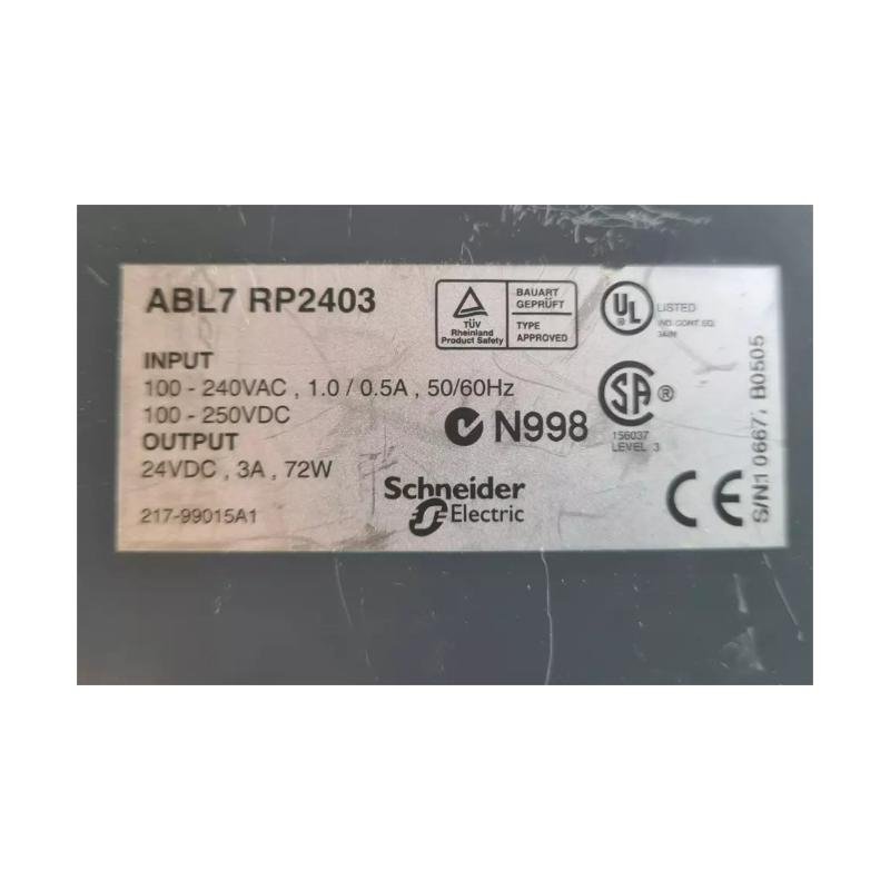 Schneider ABL7 RP2403 Switching Power Supply