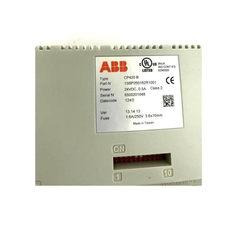 ABB CP420B 1SBP260182R1001 Touch Screen