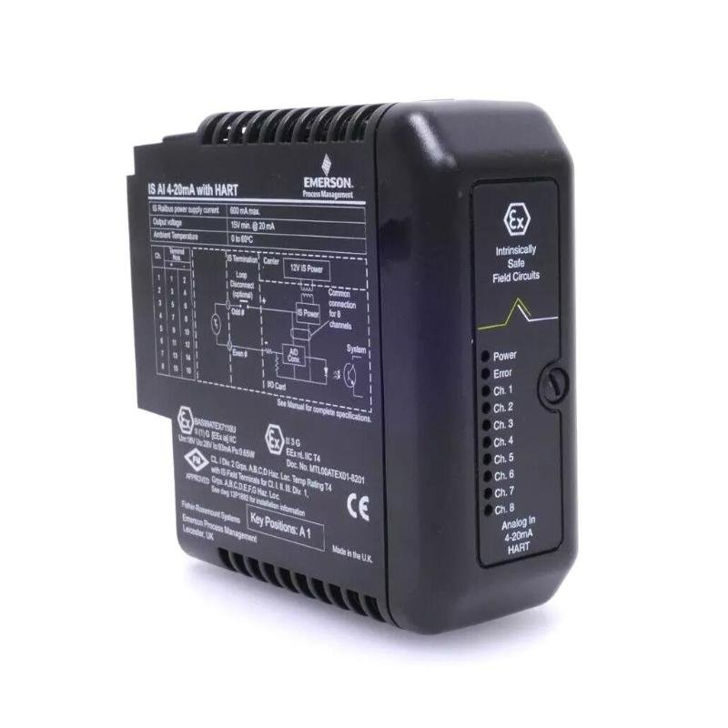 Emerson KJ3102X1-BA1 12P1863X032 DeltaV Analog Input Module