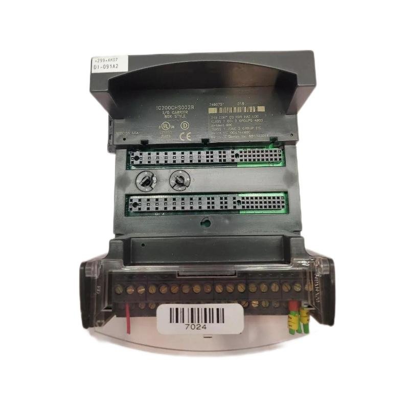 GE Fanuc IC200CHS002B VersaMax I/O Carrier Cassette