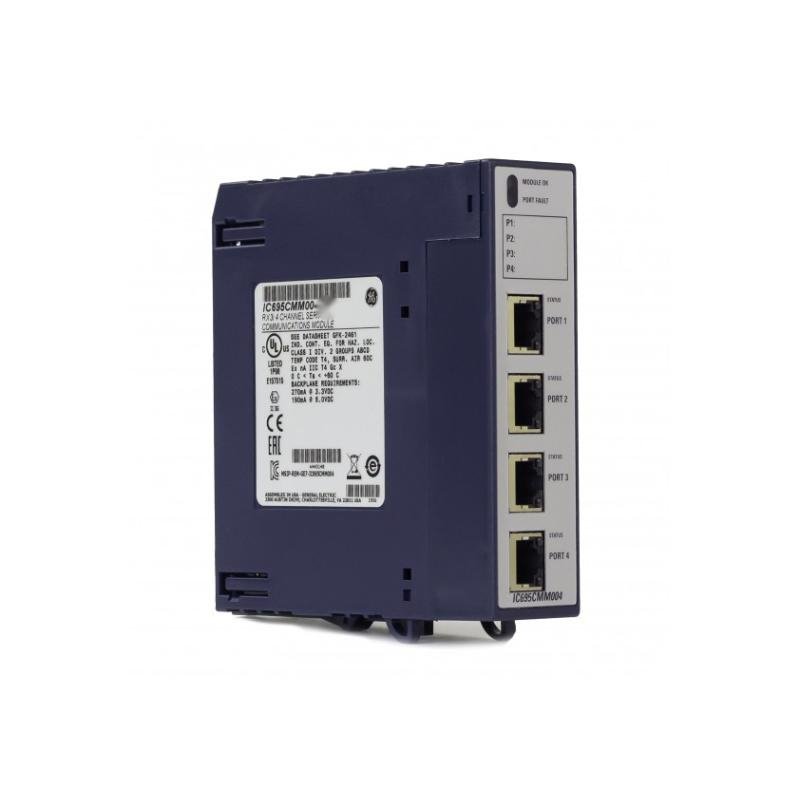 General Electric IC695CMM004-CF RX3i Serial Communication Module