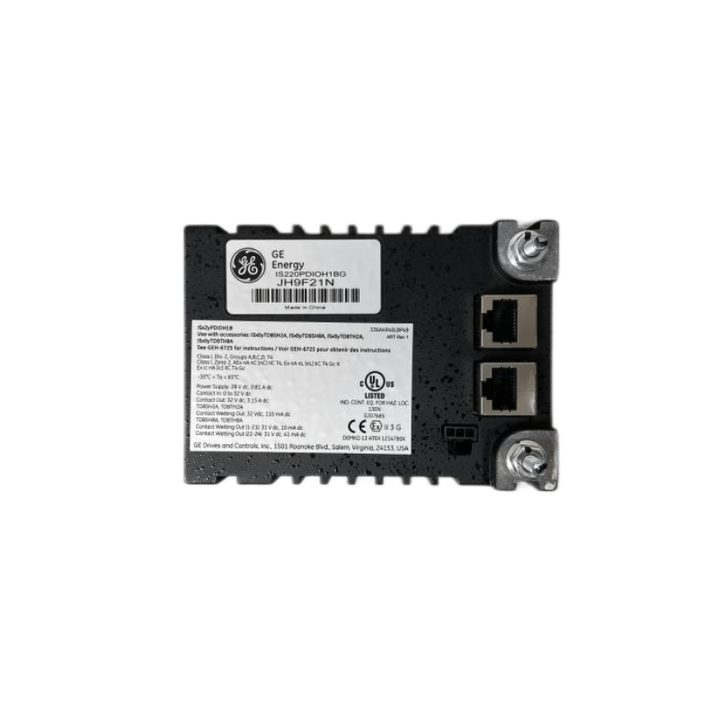 General Electric IS220PDIOH1BG Analog Input/Output Modules