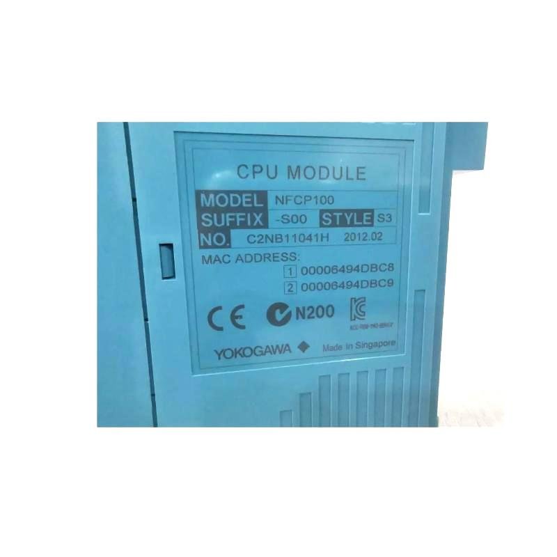 Yokogawa NFCP100-S00 Autonomous Controller CPU Module
