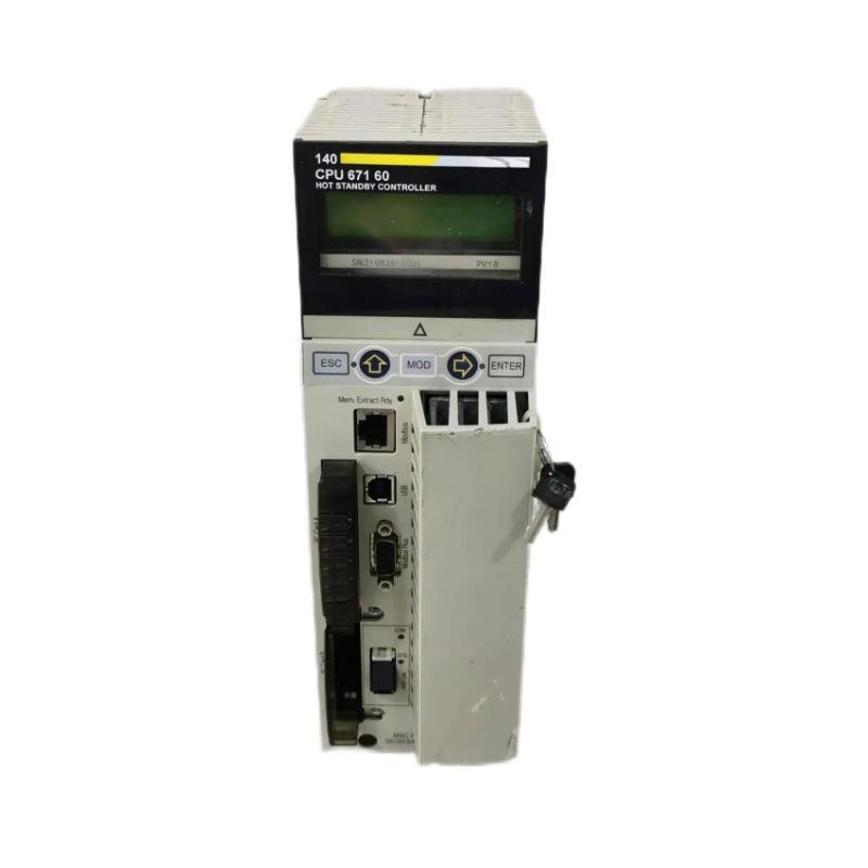 Schneider 140CPU67160 Unity Hot Standby Processor with Multi-Mode Ethernet