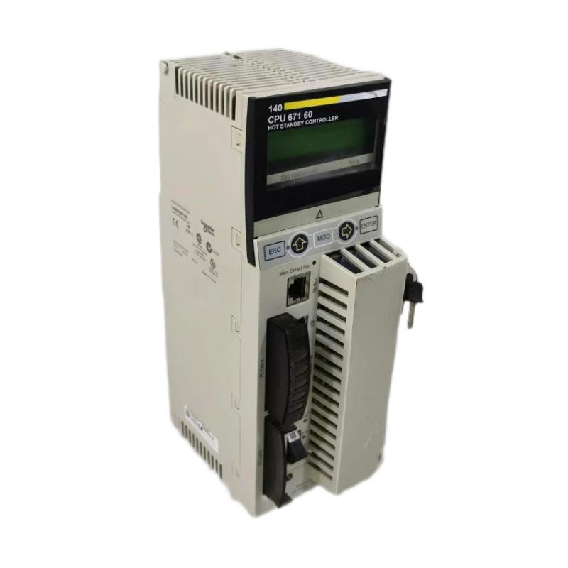 Schneider 140CPU67160 Unity Hot Standby Processor with Multi-Mode Ethernet