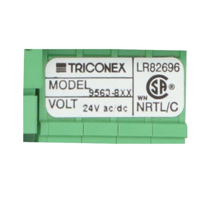 Triconex 9563-8XX Digital Input Terminal Panel