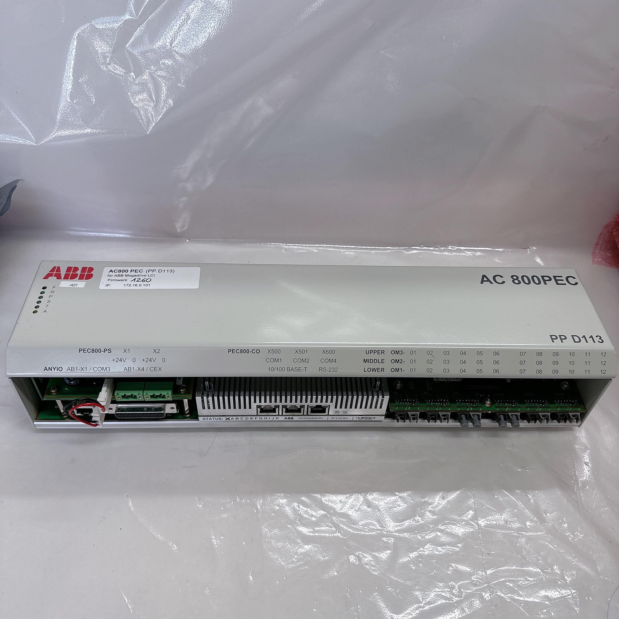 ABB PPD113B03-26-100110 3BHE023584R2634 modular processor module