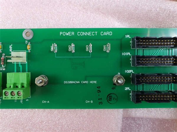 General Electric DS200DPCAG1A IOS Power & Signal Interface Board