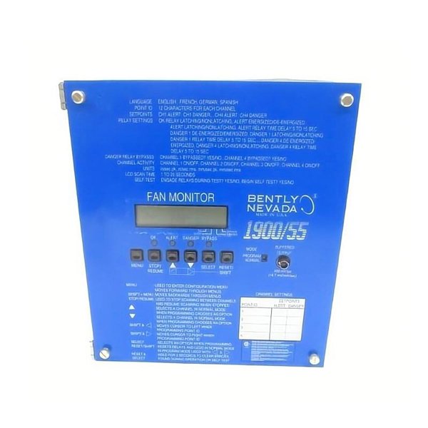 Bently Nevada 1900/55 Fan Monitor