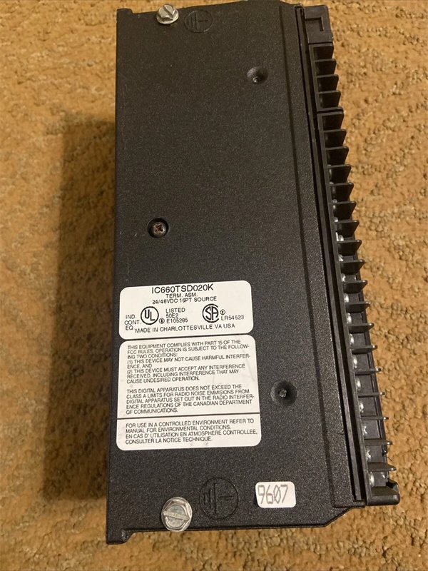 General Electric IC660TSD020 Temperature Sensor and Monitoring Module