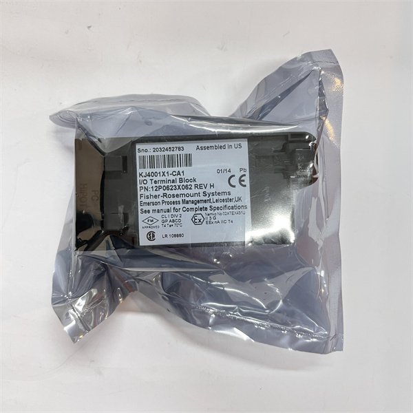 Emerson KJ4001X1-CA1 I/O Terminal Block