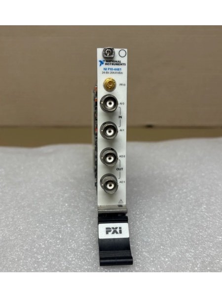 NI PXI-4461 102.4 kS/s High-Precision Dynamic Signal Acquisition Module