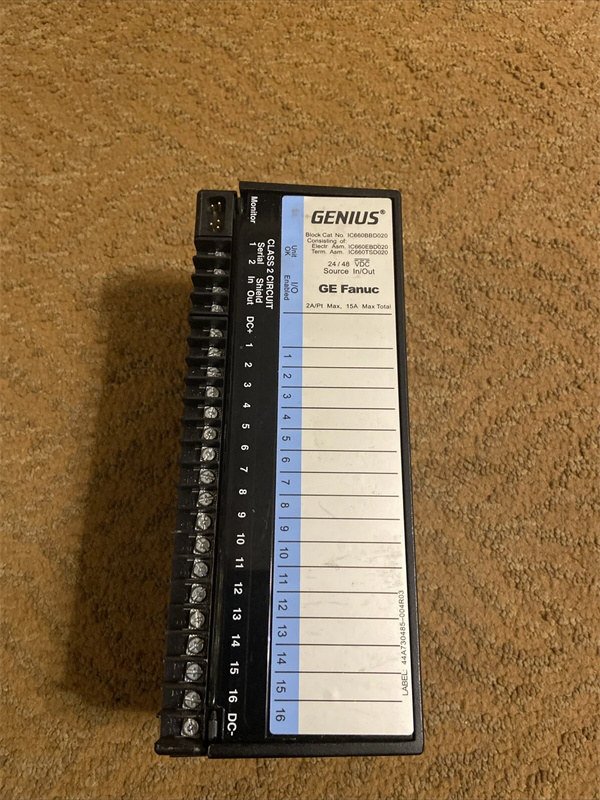 General Electric IC660EBD020 Ethernet Bridge Module