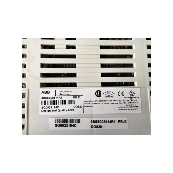 ABB DO820 3BSE008514R1 Digital Output Modules