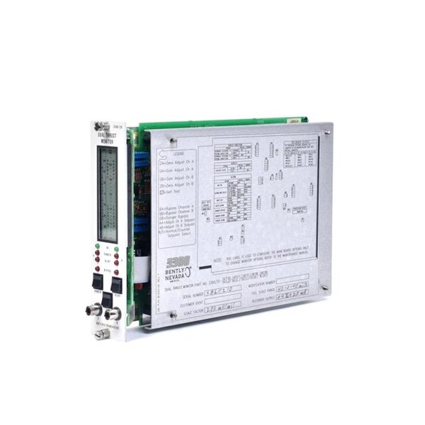 Bently Nevada 3300/20-03-01-01-00-00 Dual Thrust Position Monitor