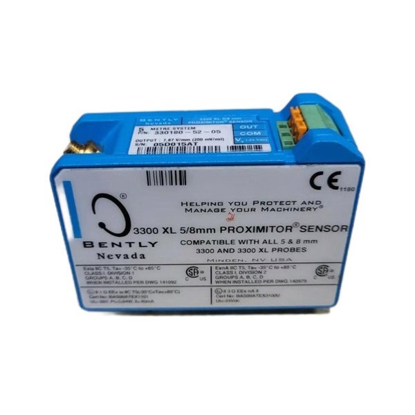 Bently Nevada 330180-52-05 3300 XL 8mm Proximitor Sensor