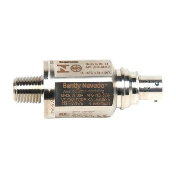 Bently Nevada 330525-05 Velomitor XA Piezoelectric Velocity Sensor
