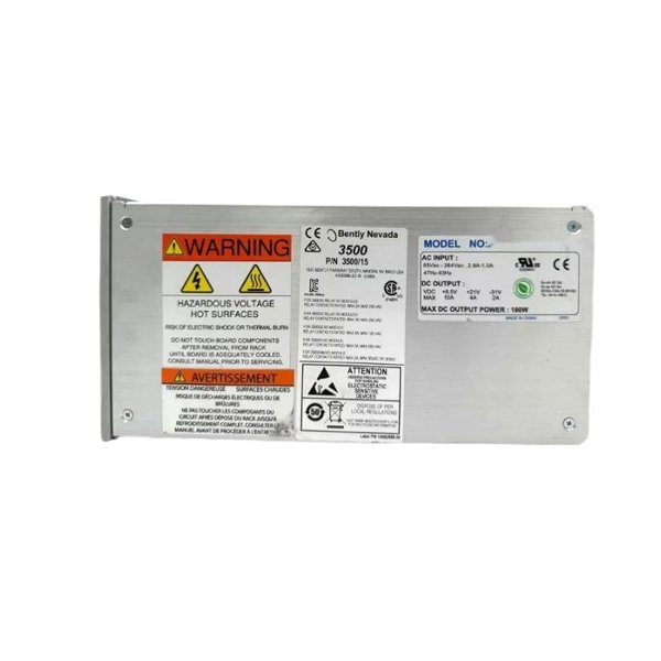 Bently Nevada 3500/15-05-05-00 106M1079-01 Power Supply Module