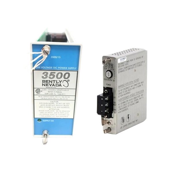 Bently Nevada 3500/15 106M1079-01+106M1081-01 Universal AC Power Supply Module