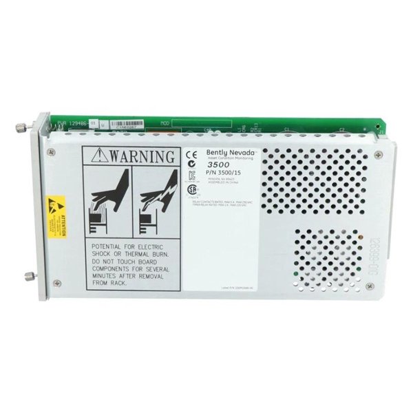 Bently Nevada 3500/15 129486-01 High Voltage DC Power Input Module