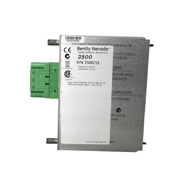 Bently Nevada 3500/15 133292-01+133300-01 AC/DC Power Supply Module