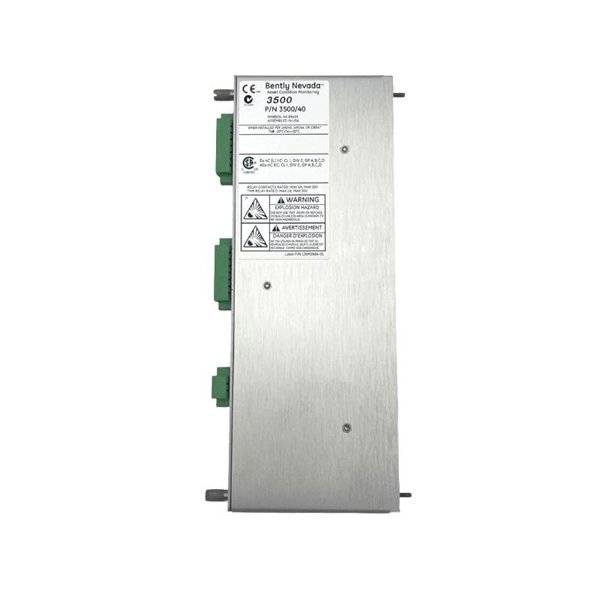 Bently Nevada 3500/40 176449-01+125680-01 Proximitor Monitor