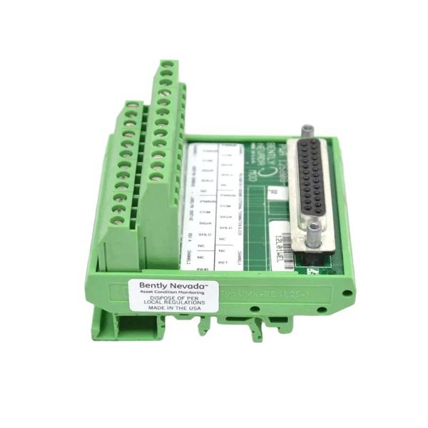 Bently Nevada 3500/42M 125808-02 Proximitor Seismic External Block Terminal