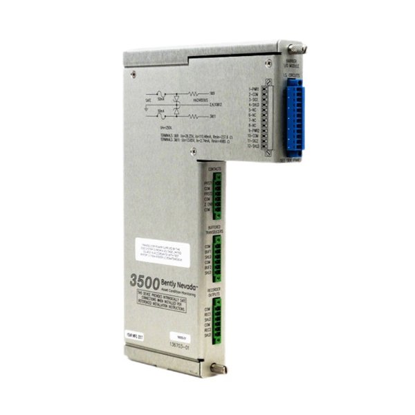 Bently Nevada 3500/61 136711-02 RTD/TC I/O Module