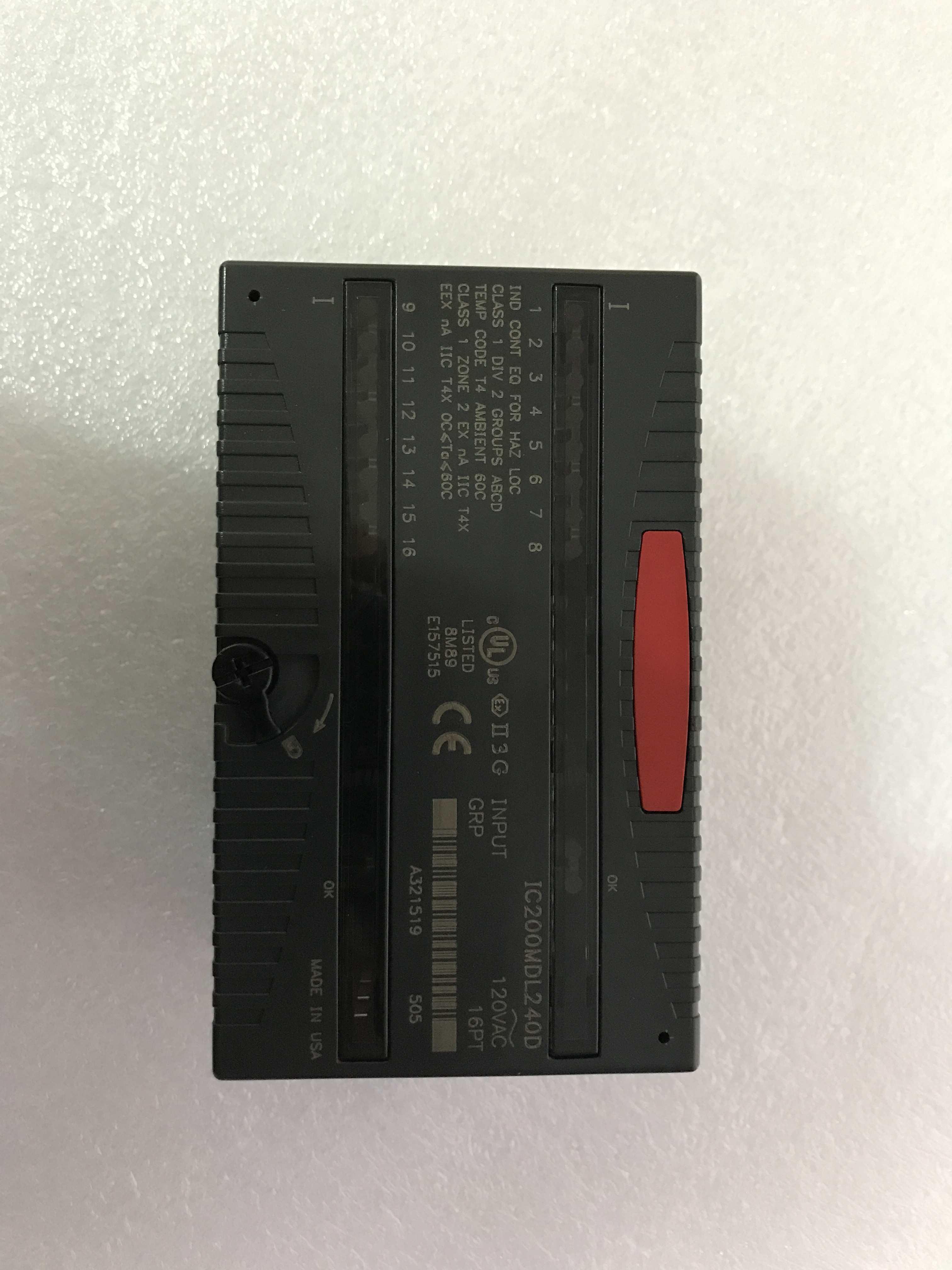 General Electric IC200MDL240B Digital and analog