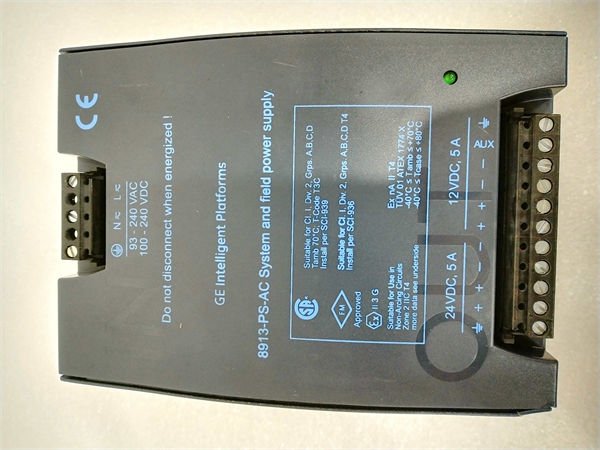 GE 8913-PS-AC Power Supply Module