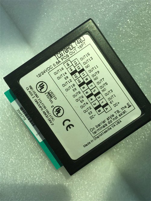 General Electric IC670MDL740 Discrete Output Module