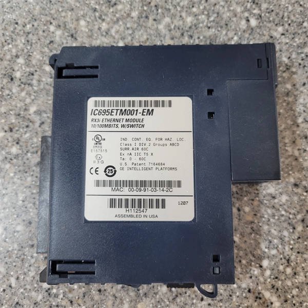 General Electric IC695ETM001-EM Enhanced Industrial Ethernet Communication Module