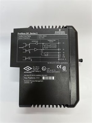Emerson VE4022 Profibus DP communication module