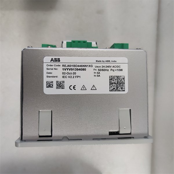 ABB REJ601 BD446NN1XG Numerical overcurrent protection relay