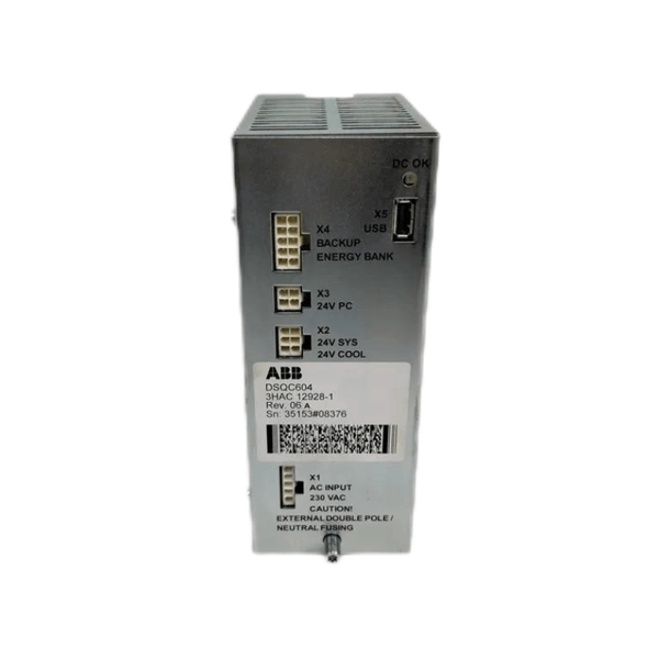 ABB DSQC 604 3HAC12928-1 Robot Power Supply