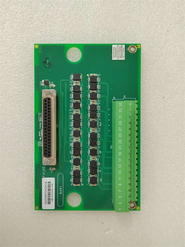 General Electric IS200SRTDH2A Safety RTD Temperature Monitoring Module