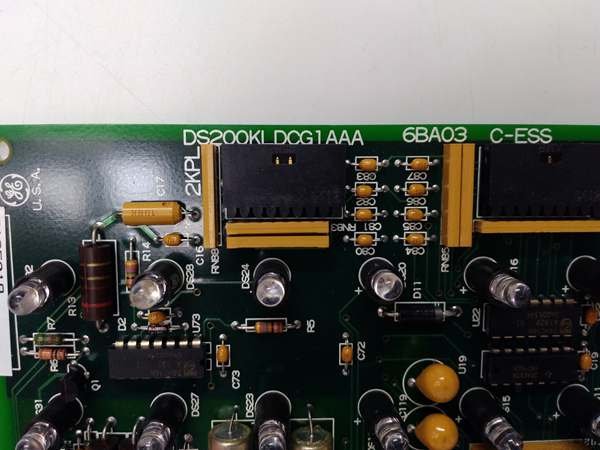General Electric DS200KLDCG1AAA Key/LED Display Interface Board